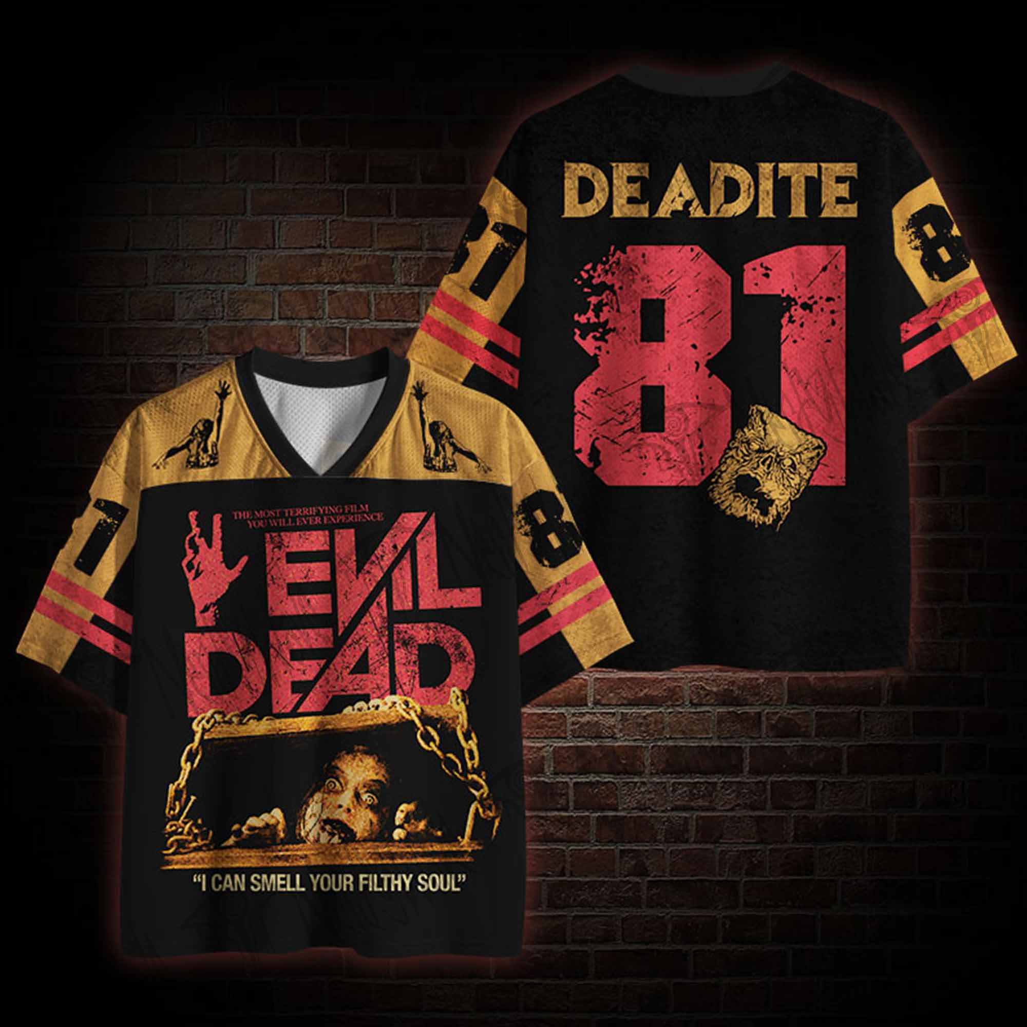 Evil Dead Movie Mesh Jersey