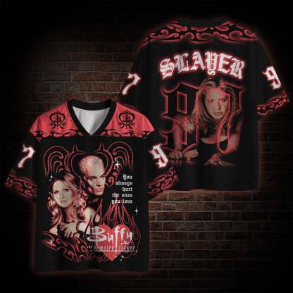 You always hurt the ones you love Mesh Jersey
