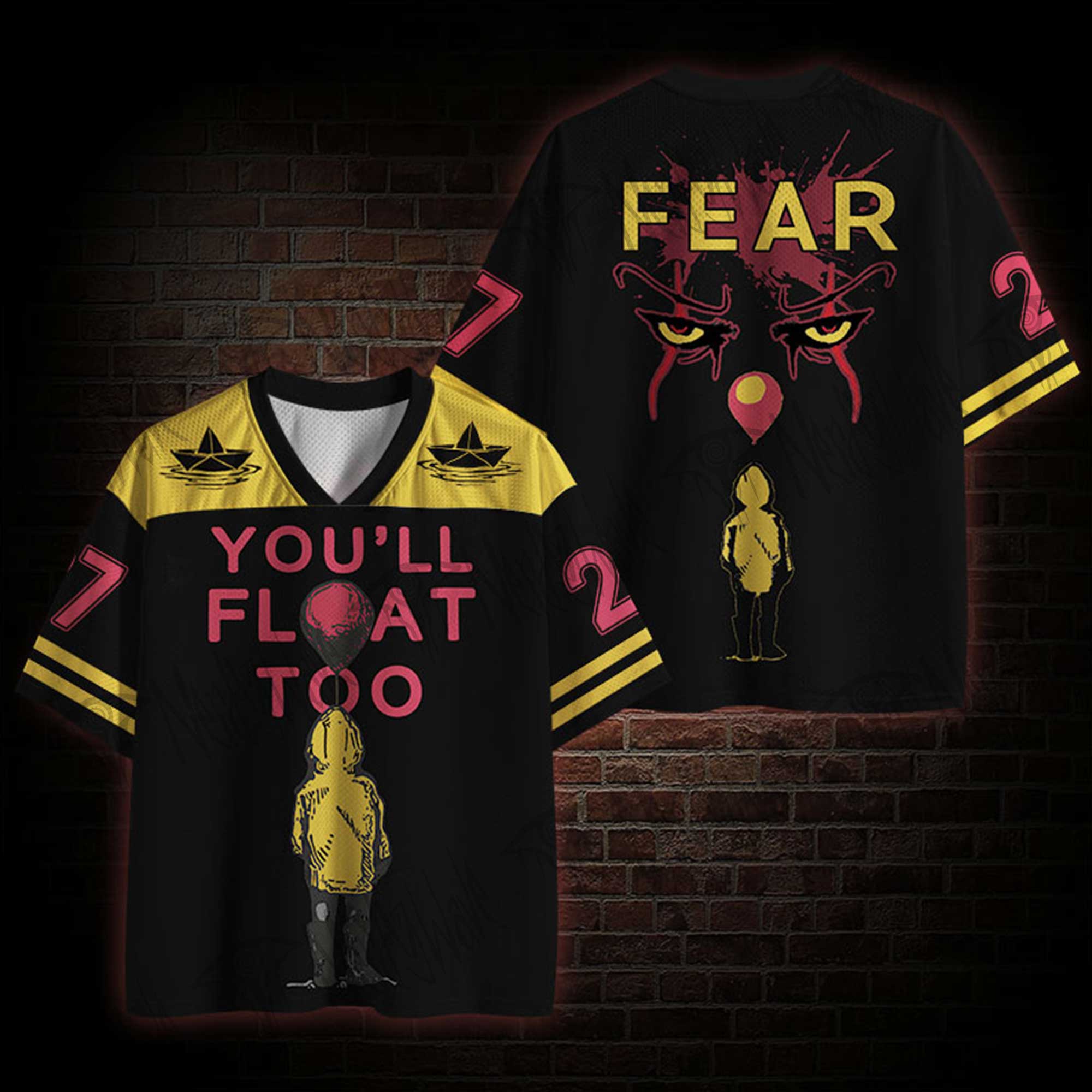 YOU'LL FLOAT TOO Mesh Jersey