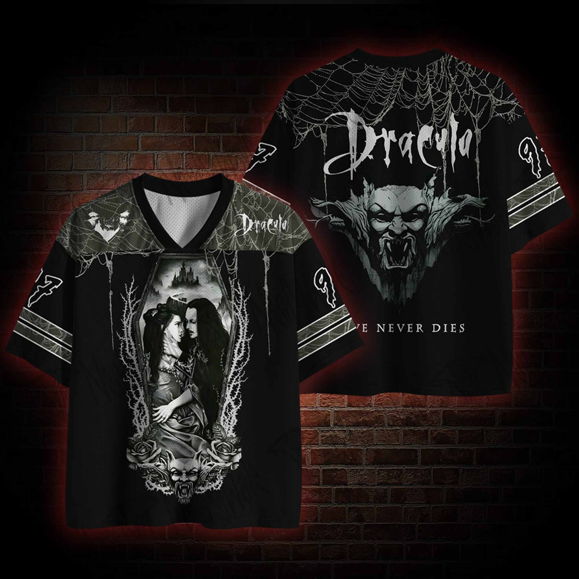 Bram Stoker Dracula Mesh Jersey
