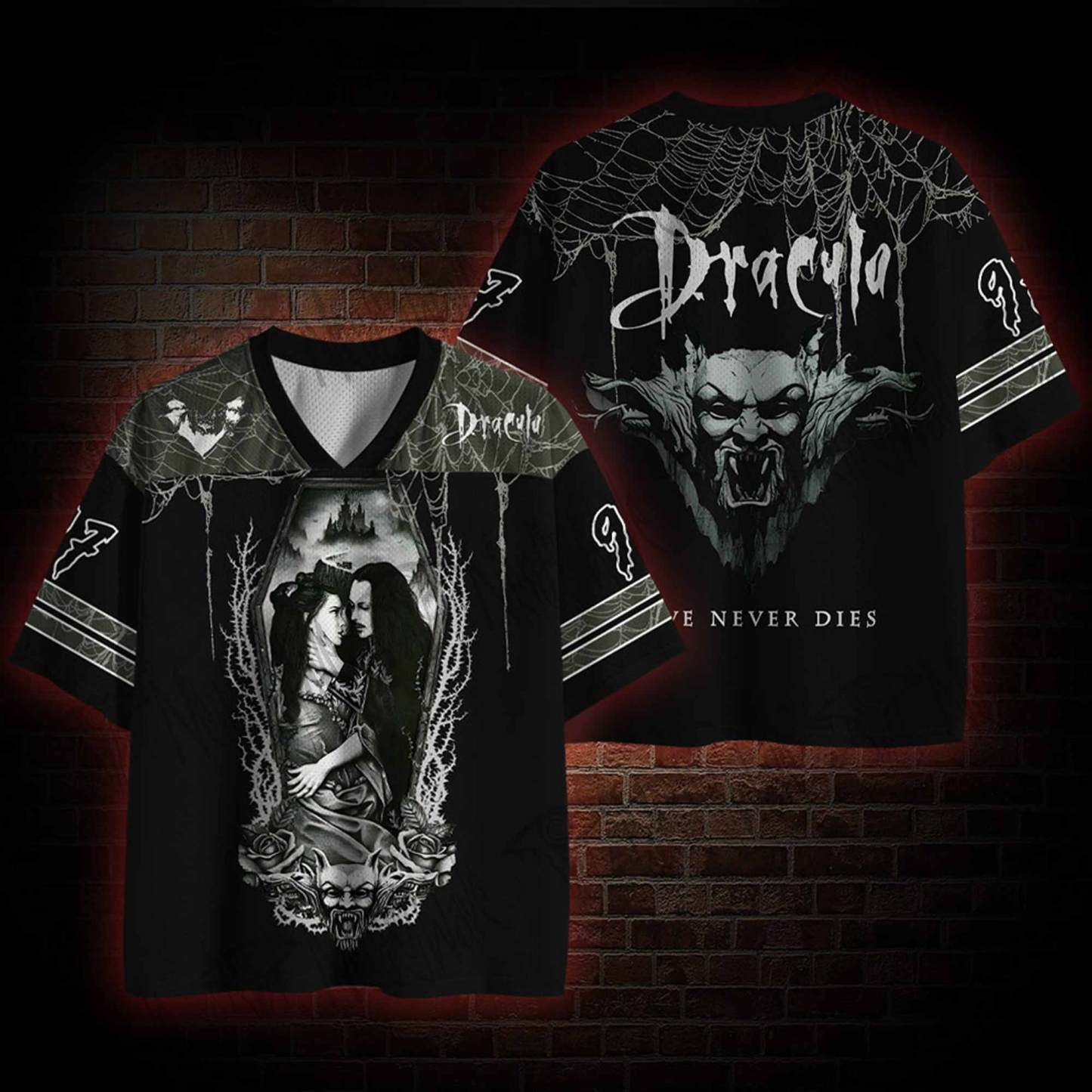 Bram Stoker Dracula Mesh Jersey