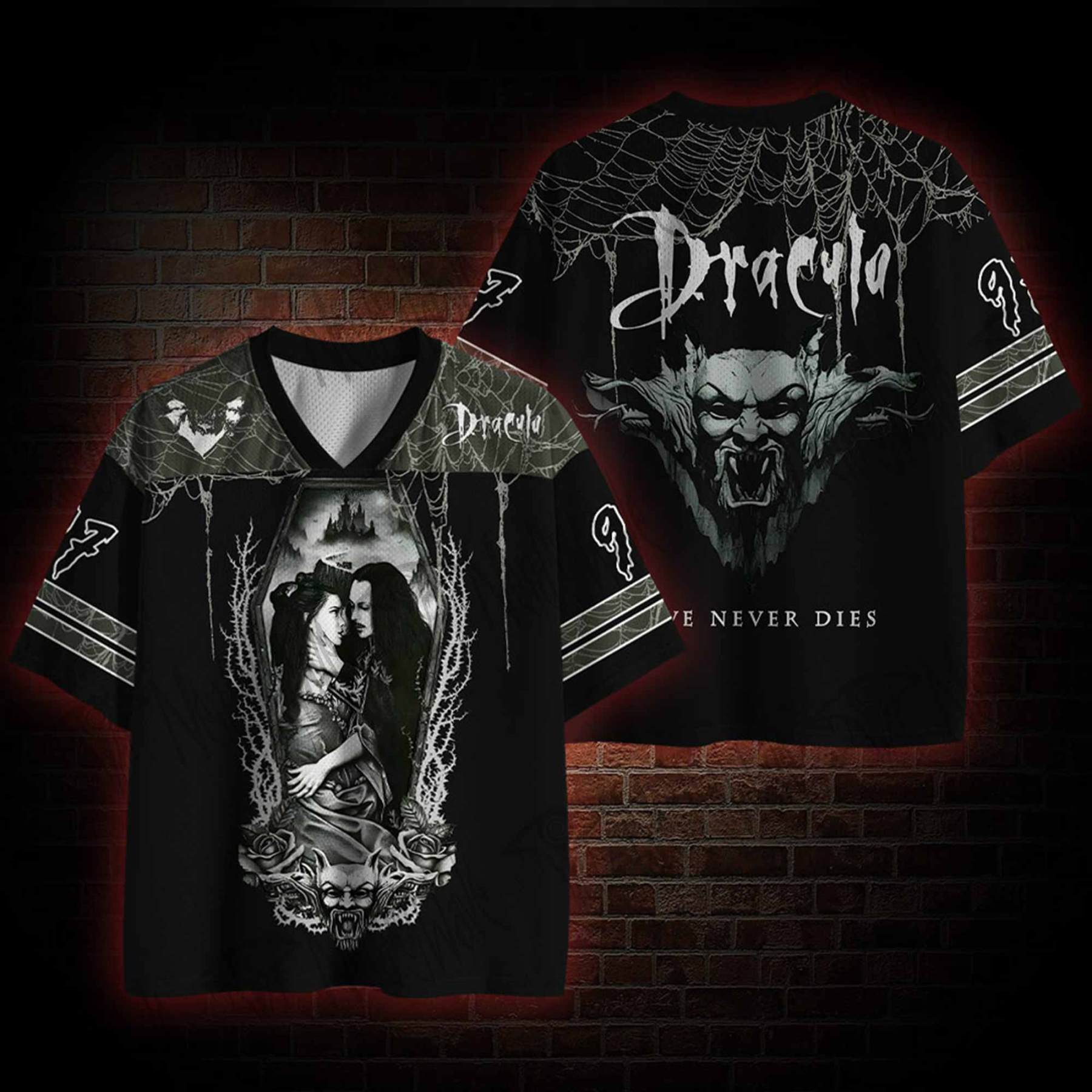 Bram Stoker Dracula Mesh Jersey