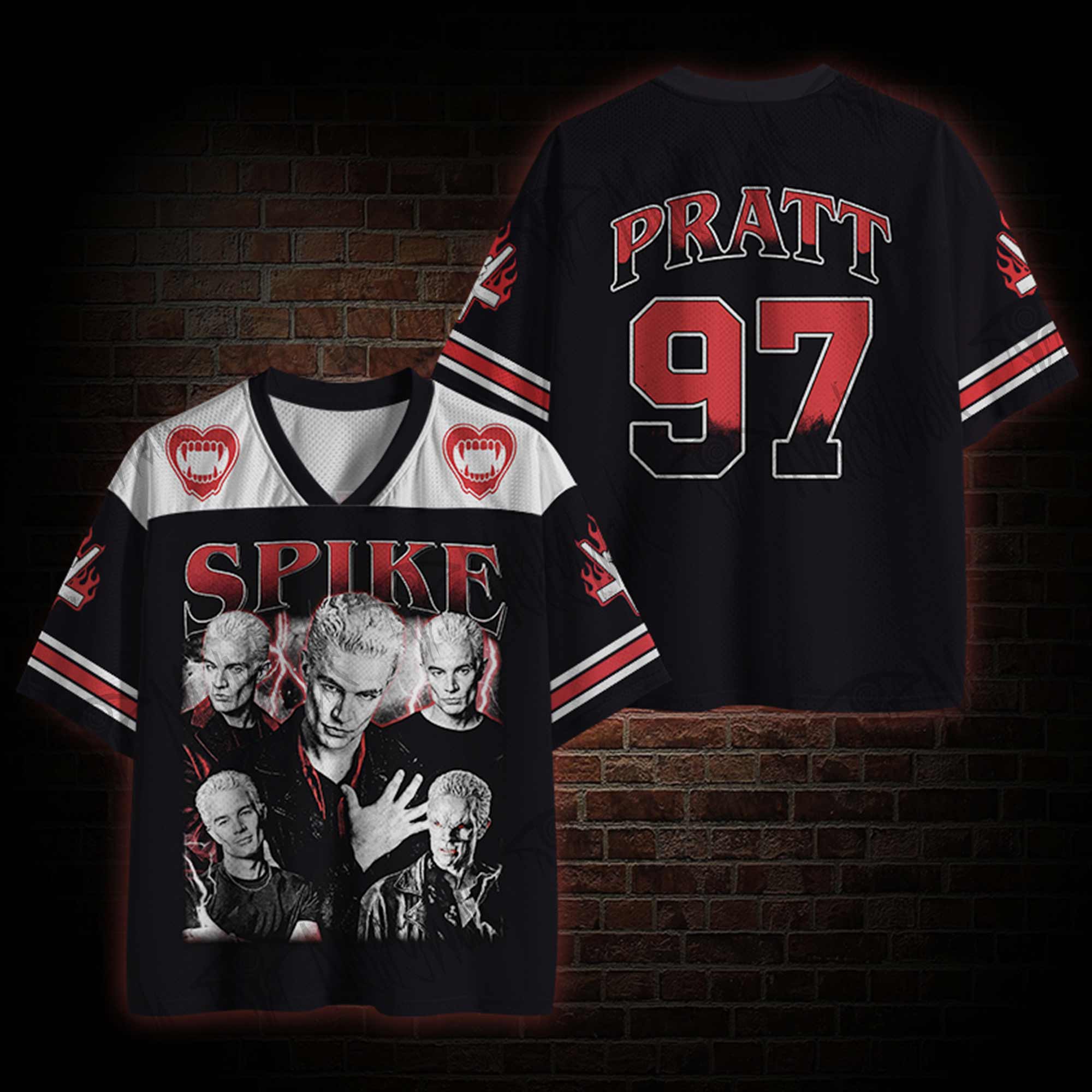 Spike Mesh Jersey