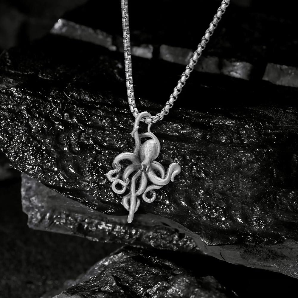 Octopus Pendant Necklace