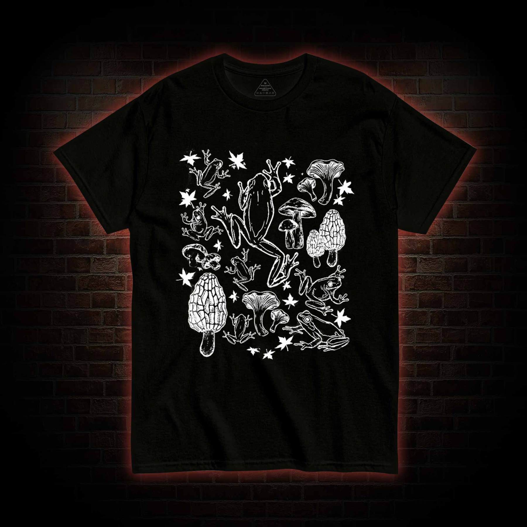 Frogs and Mushrooms T-shirt