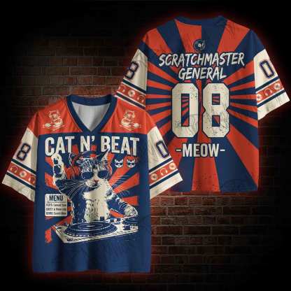 Cat N' Beat Mesh Jersey