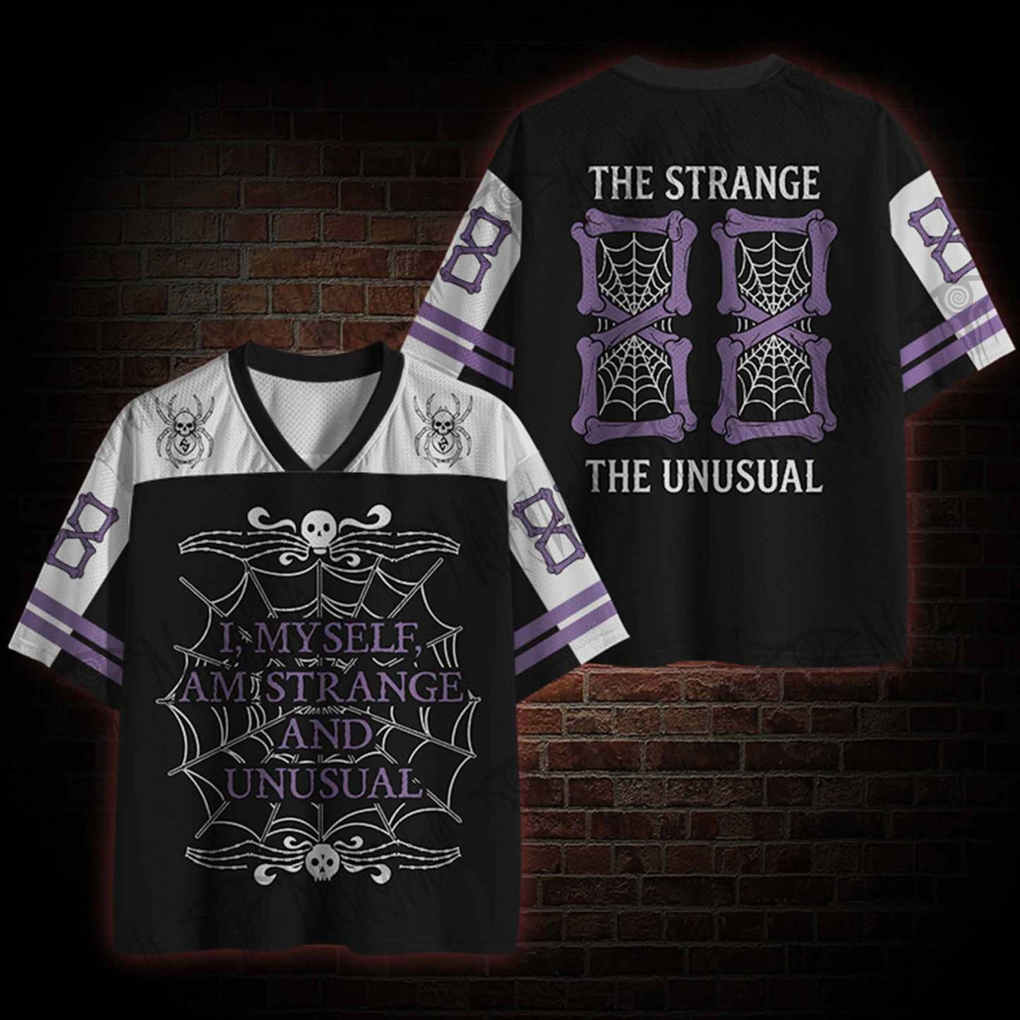 I,Myself,am Strange and Unusual Mesh Jersey