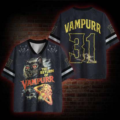 Vampire Cat Mesh Jersey