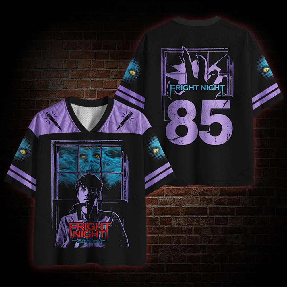 Creepy Window Fiend Vintage Mesh Jersey