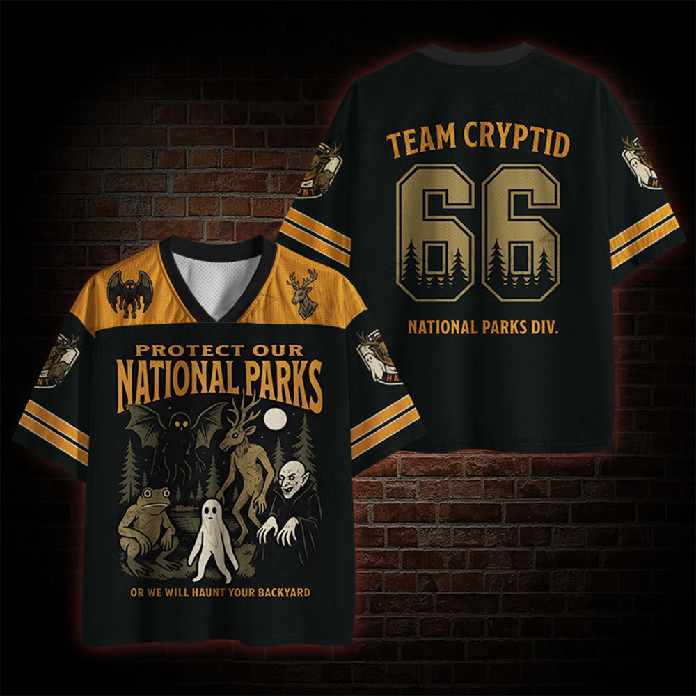 Protect Our National Parks Cryptid Mesh Jersey