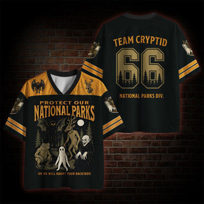 Protect Our National Parks Cryptid Mesh Jersey