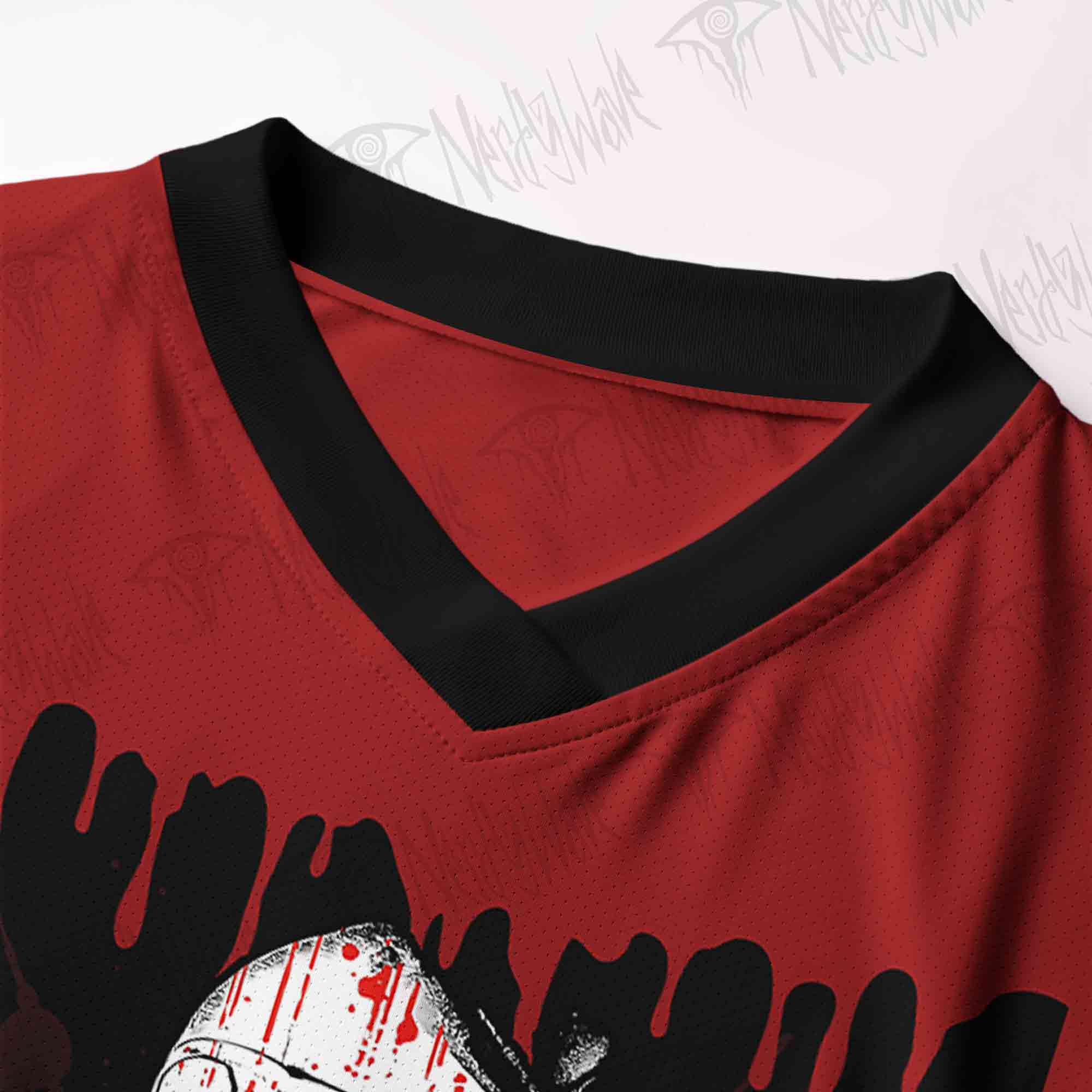 Art is Not a Joke Women's Cropped Mesh Jersey