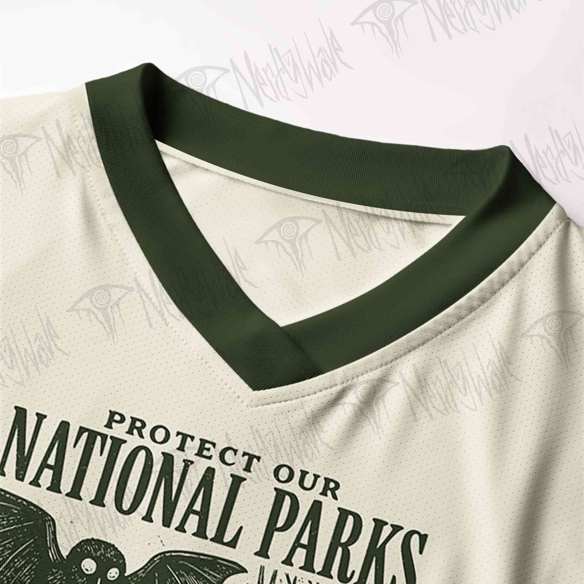 Protect Our National Parks Women's Cropped Mesh Jersey