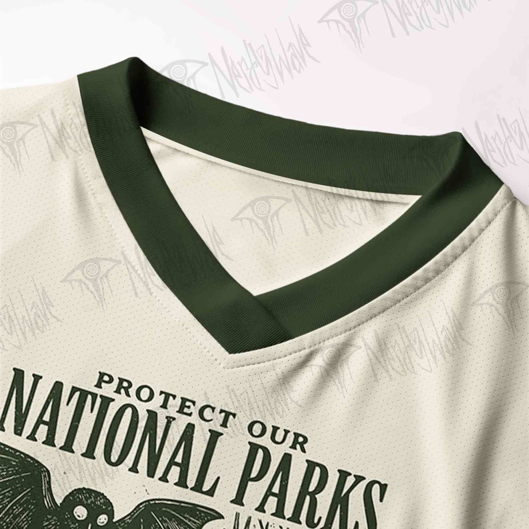 Protect Our National Parks Women's Cropped Mesh Jersey