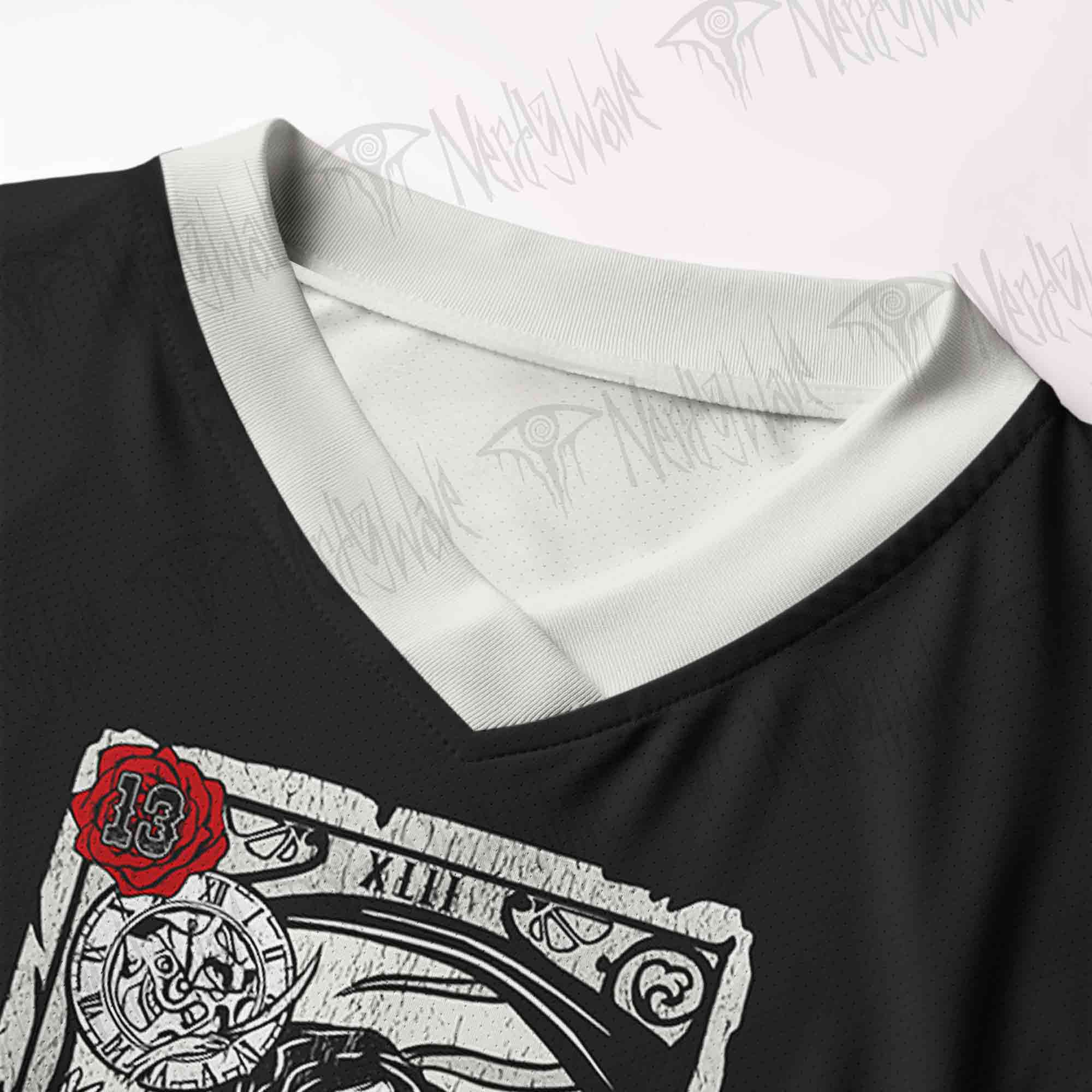 Memento Mori Women's Cropped Mesh Jersey
