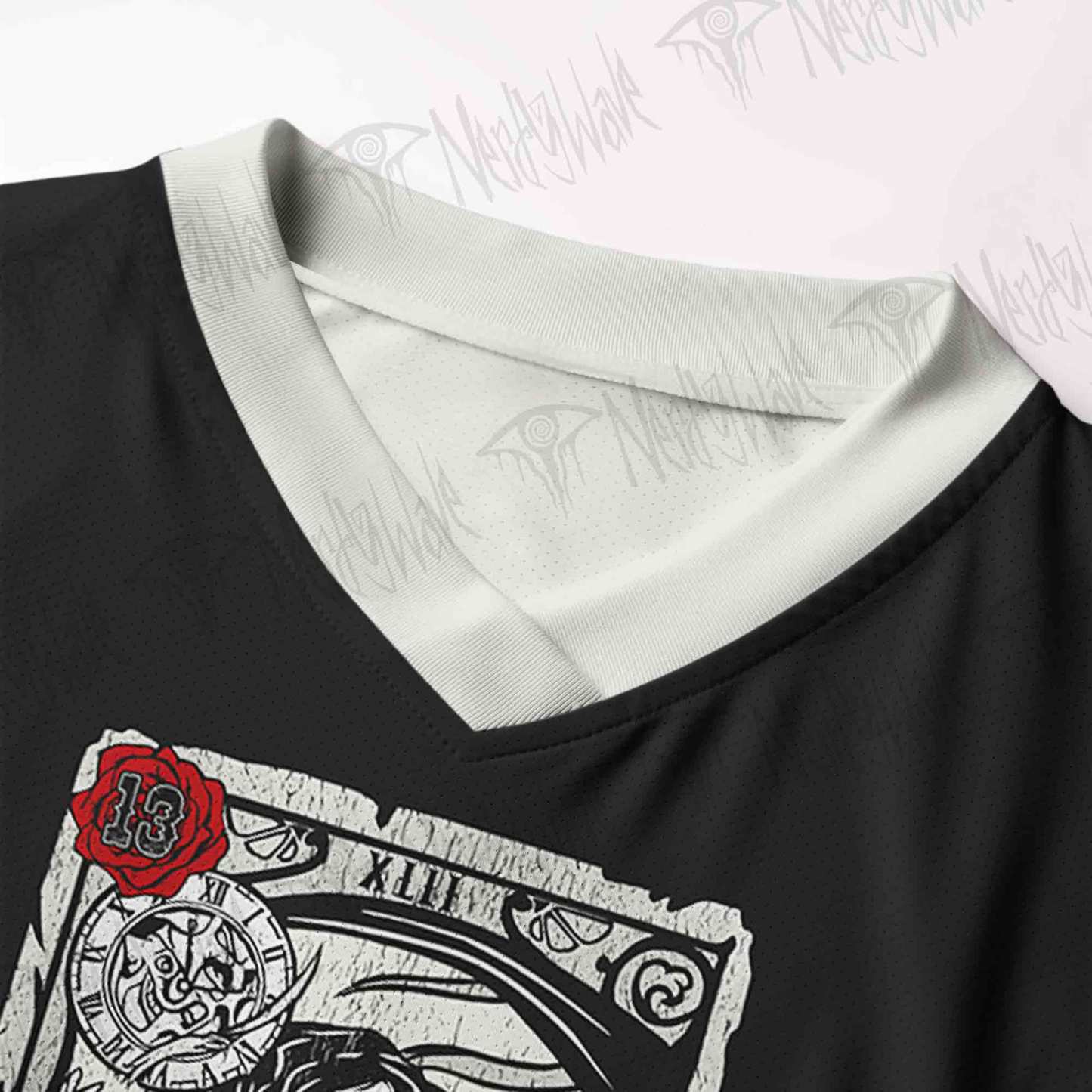 Memento Mori Women's Cropped Mesh Jersey