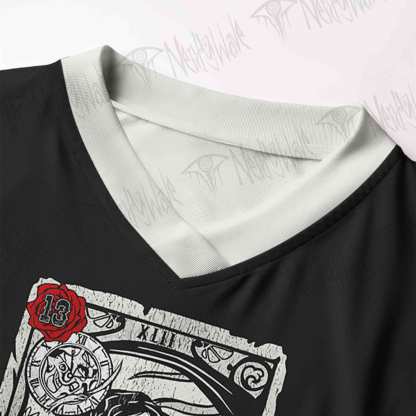 Memento Mori Women's Cropped Mesh Jersey