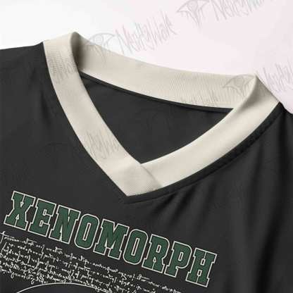 Alien Horror Women's Cropped Mesh Jersey