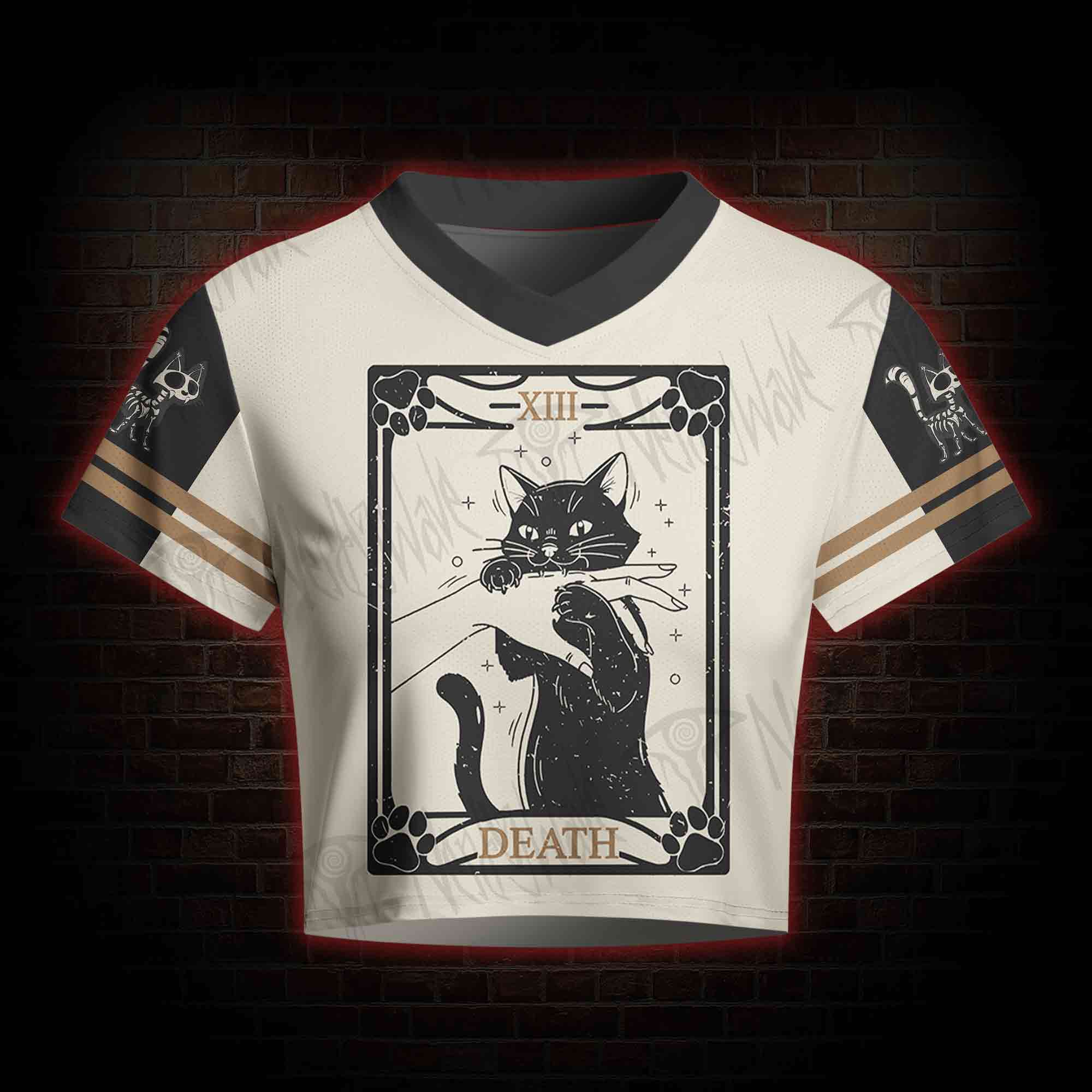 Death XIII Women's Cropped Mesh Jersey