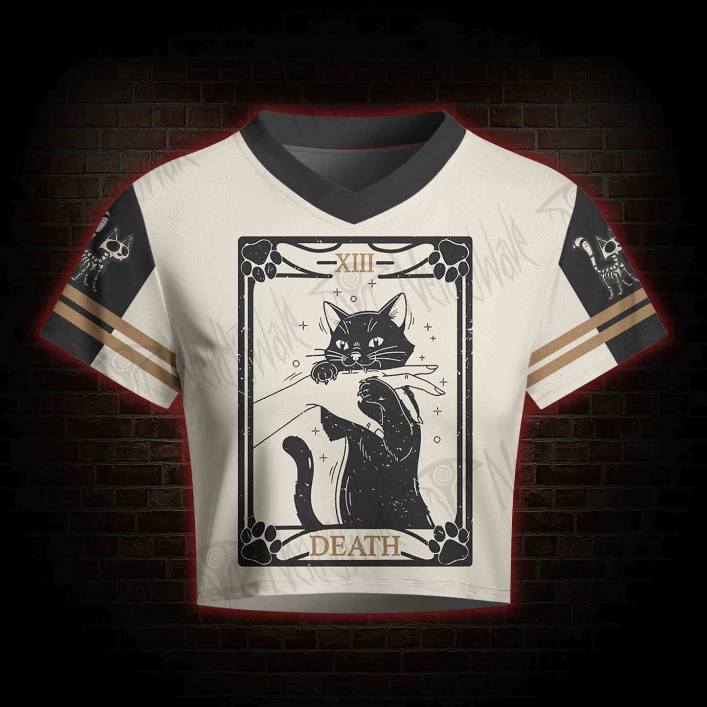 Death XIII Women's Cropped Mesh Jersey