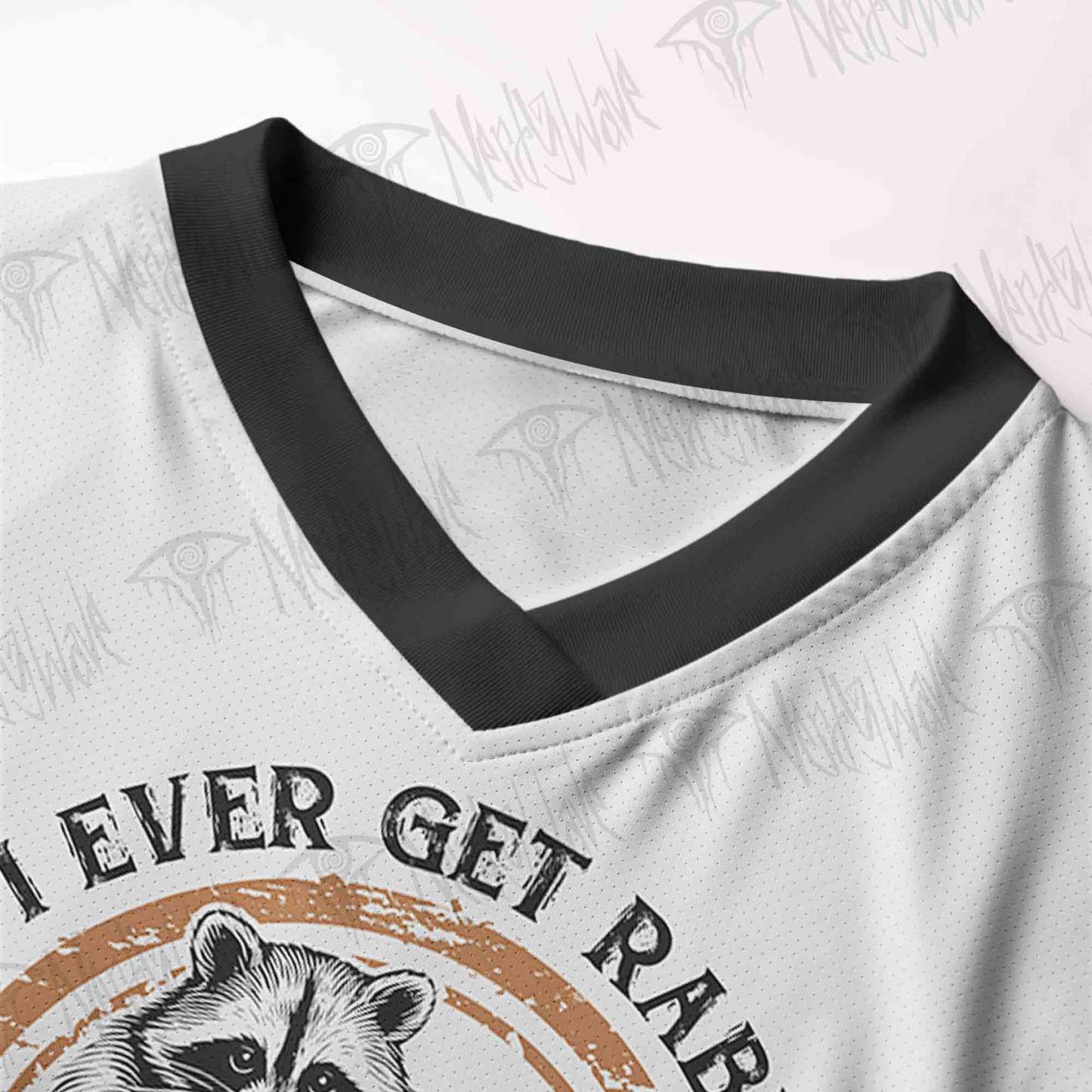 If I Ever Get Rabies Women's Cropped Mesh Jersey