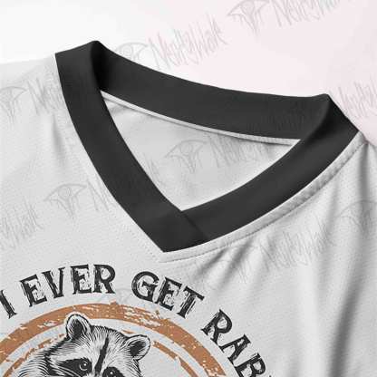 If I Ever Get Rabies Women's Cropped Mesh Jersey