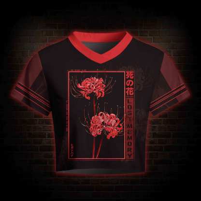 Lost Memory Women's Cropped Mesh Jersey