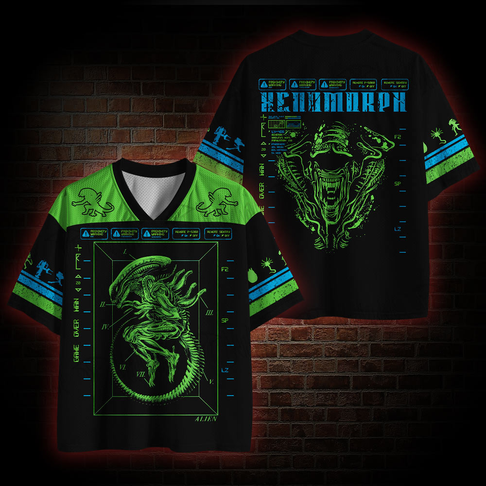 Neon Alien Mesh Jersey