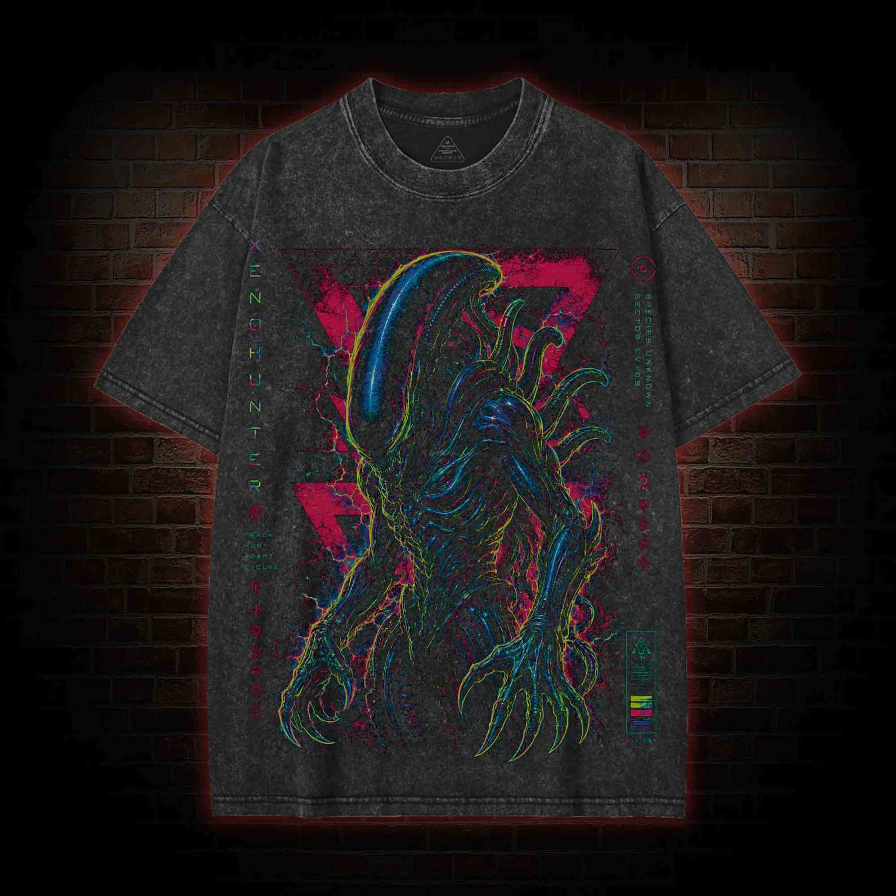 Species Unknown Streetwear Washed T-shirt