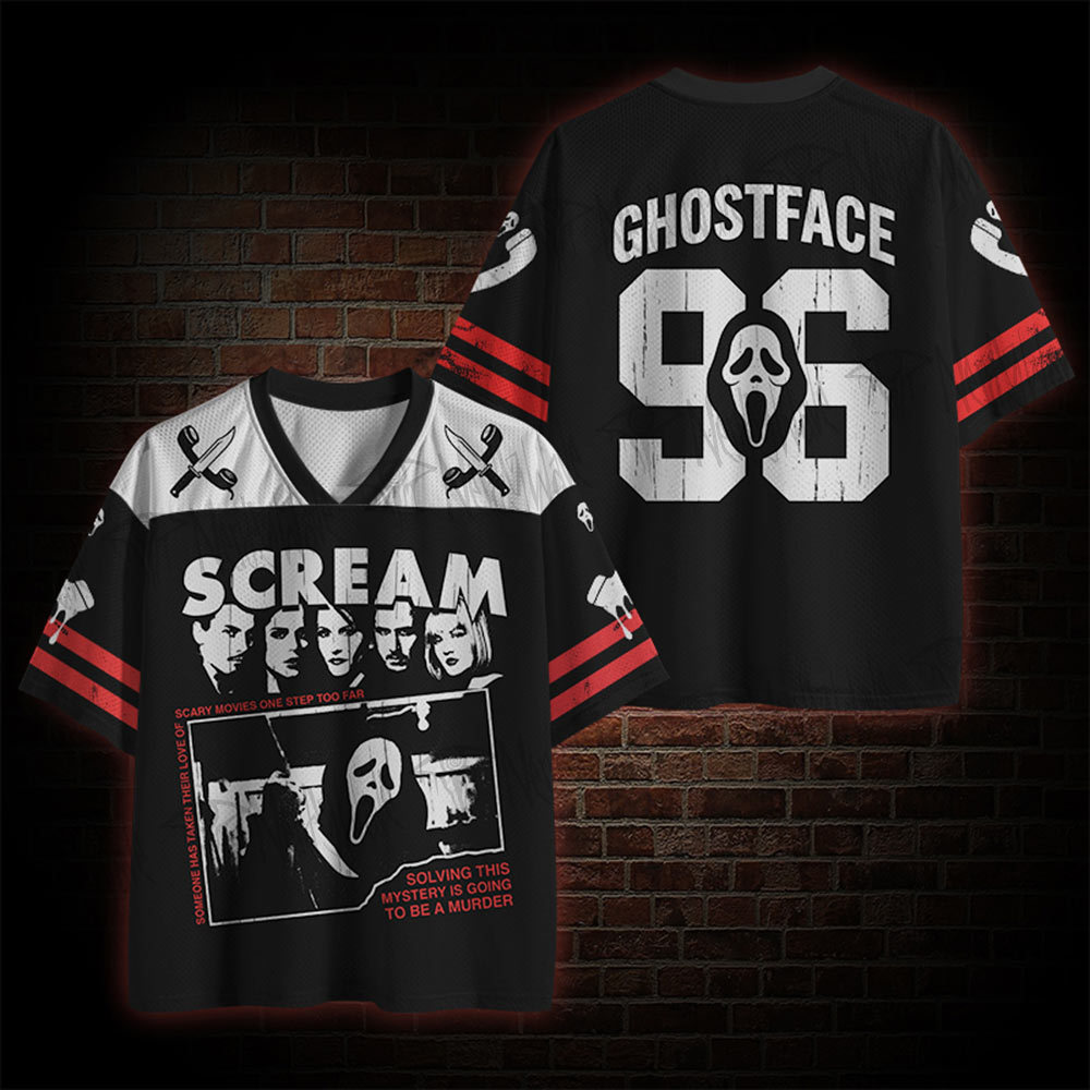 Scary Movies One Step Too Far Mesh Jersey