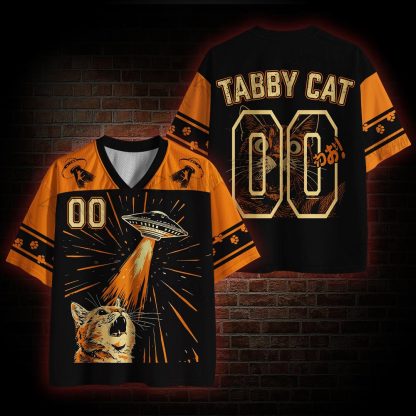 Tabby Cat Mesh Jersey