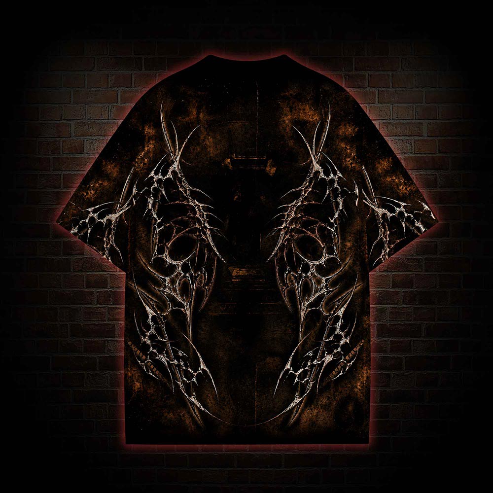 Skull Crescent Eco Graphic T-shirt