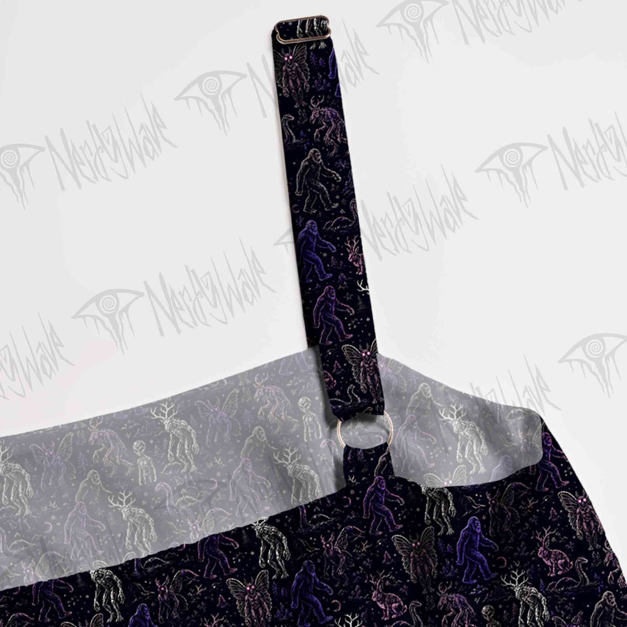 Cryptid Lore Wide Straps Maxi Dress