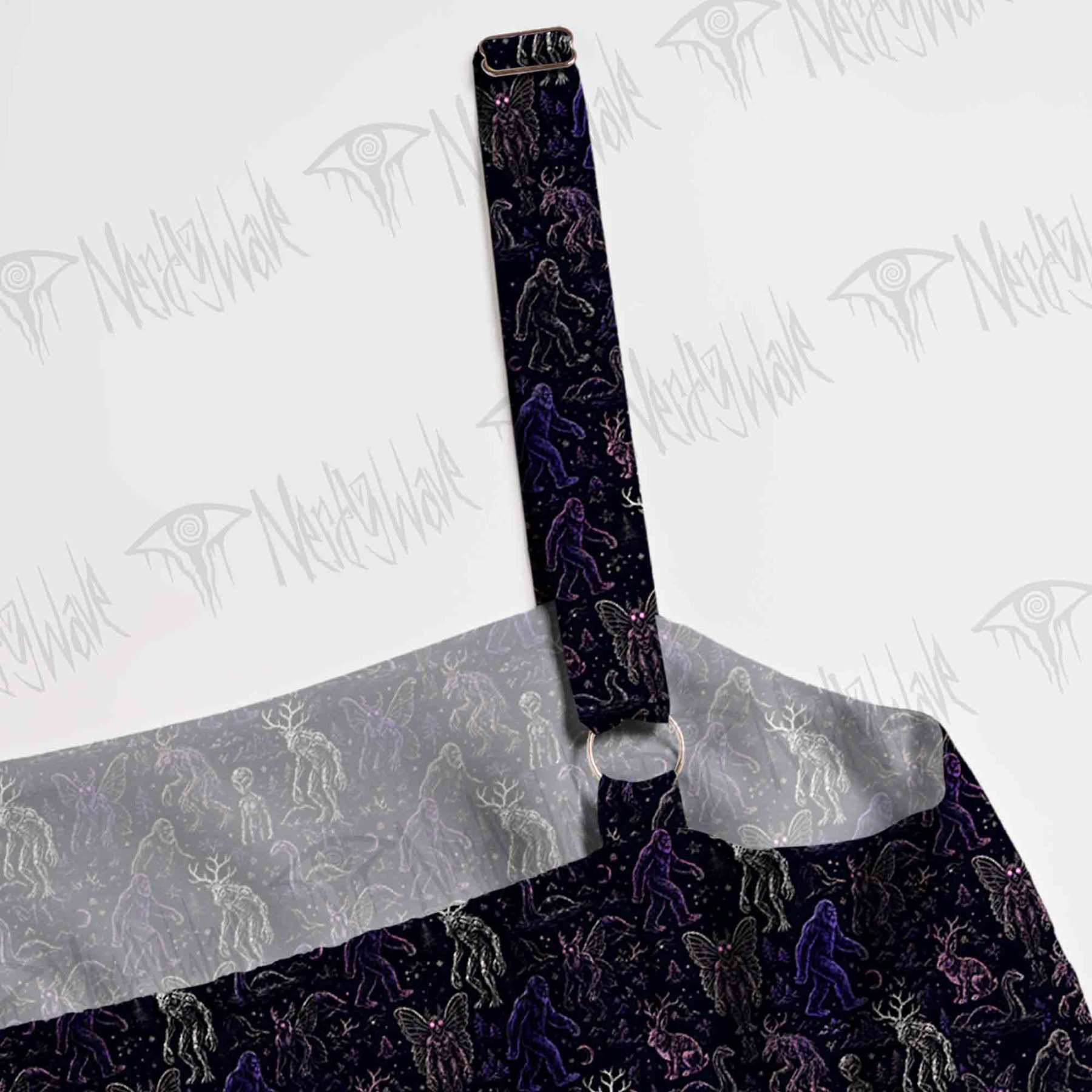 Cryptid Lore Wide Straps Maxi Dress