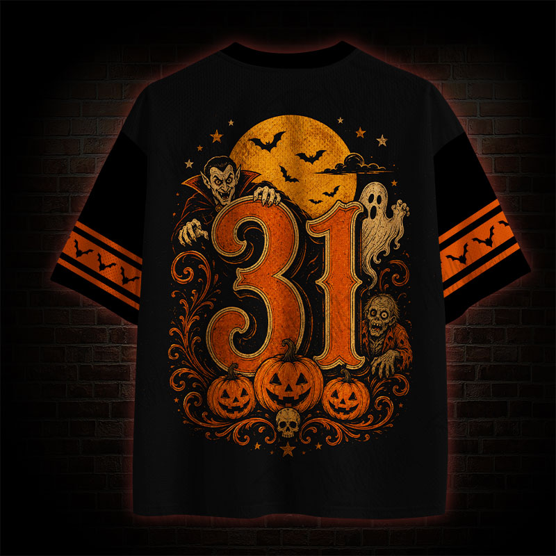 Welcome to Halloween Town Mesh Jersey