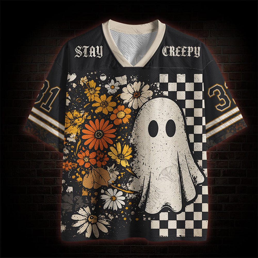 Stay Creepy Mesh Jersey