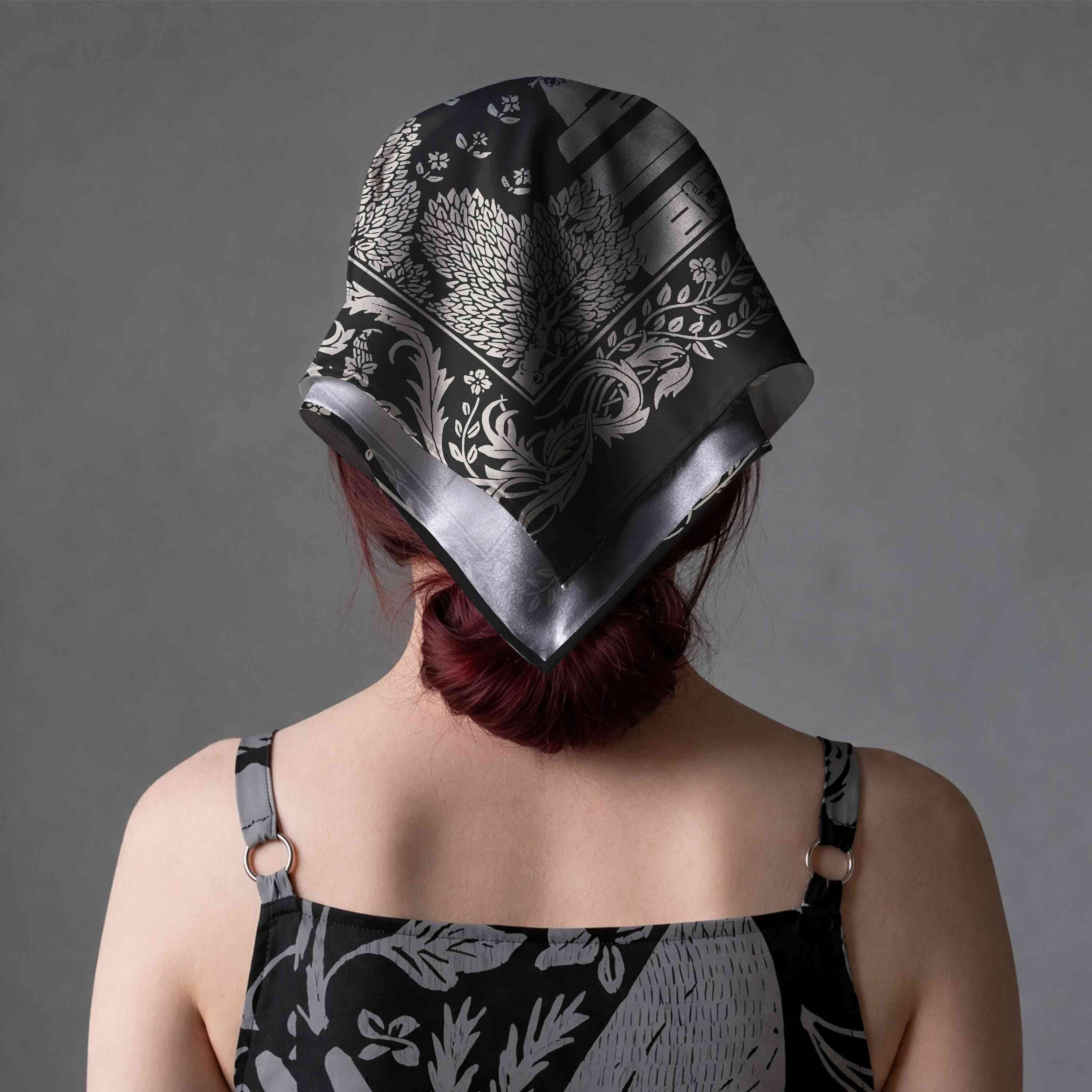 Medieval Castle Square Scarf
