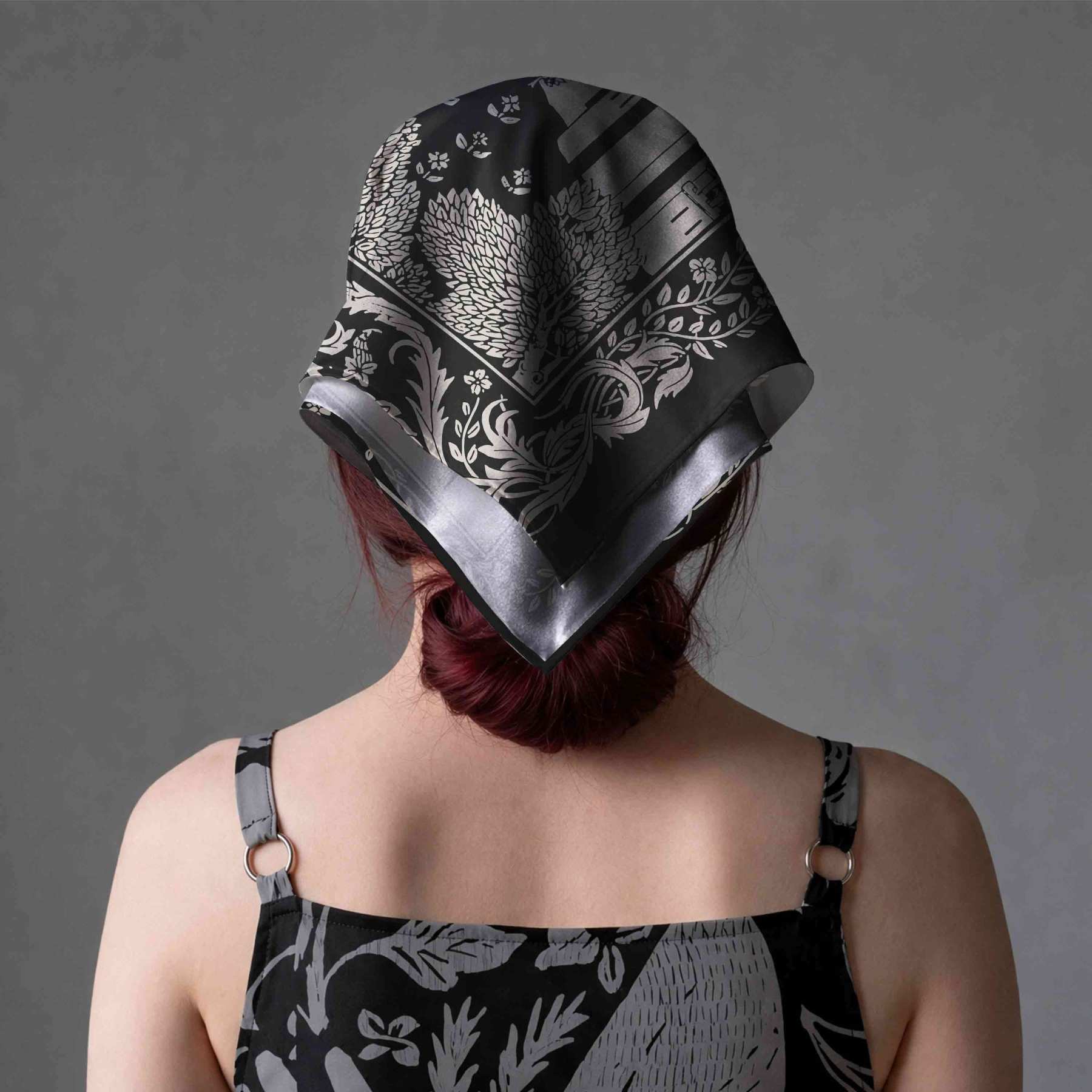 Medieval Castle Square Scarf