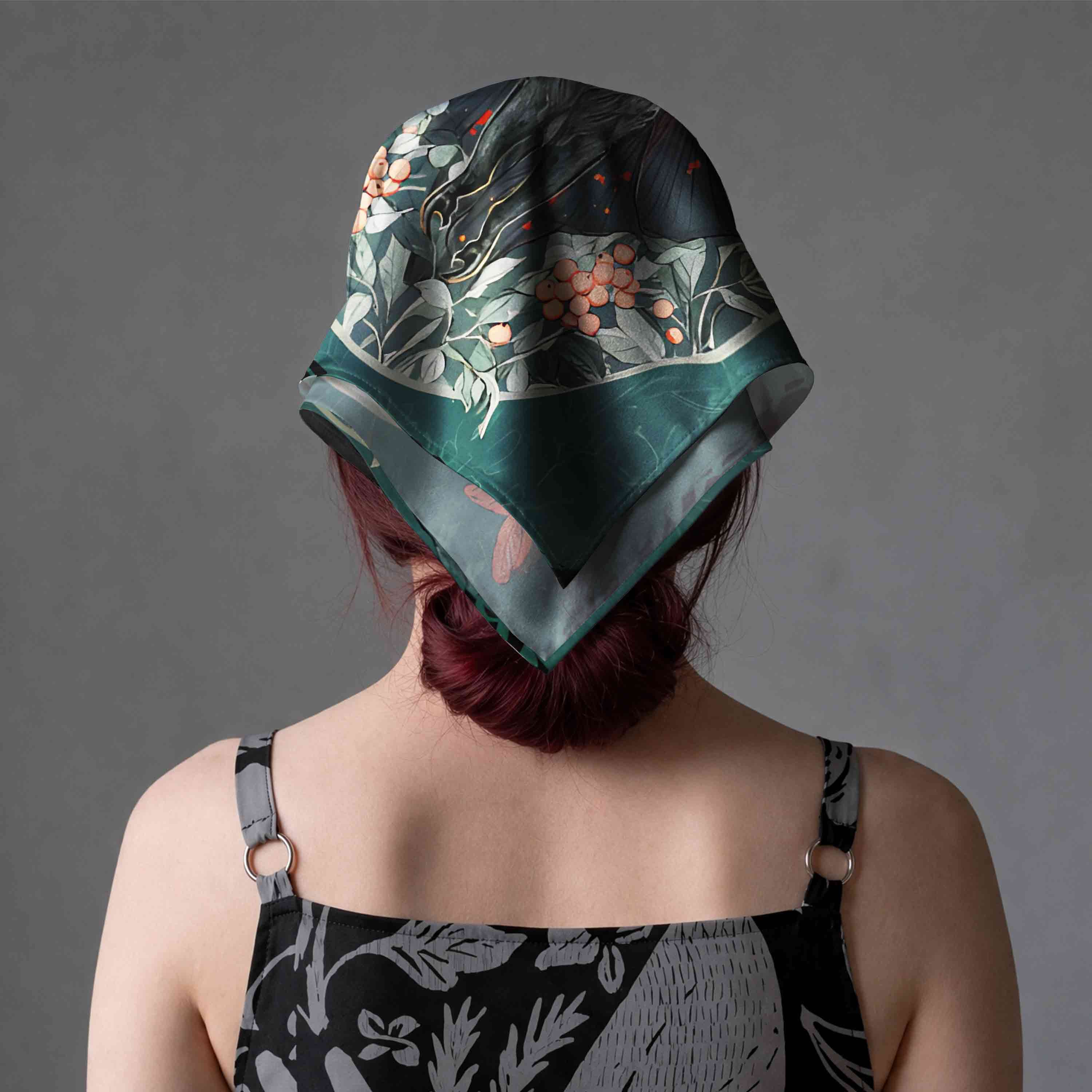 Mothman Square Scarf