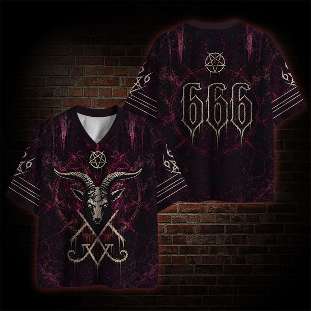 Baphomet Dark Goat Mesh Jersey