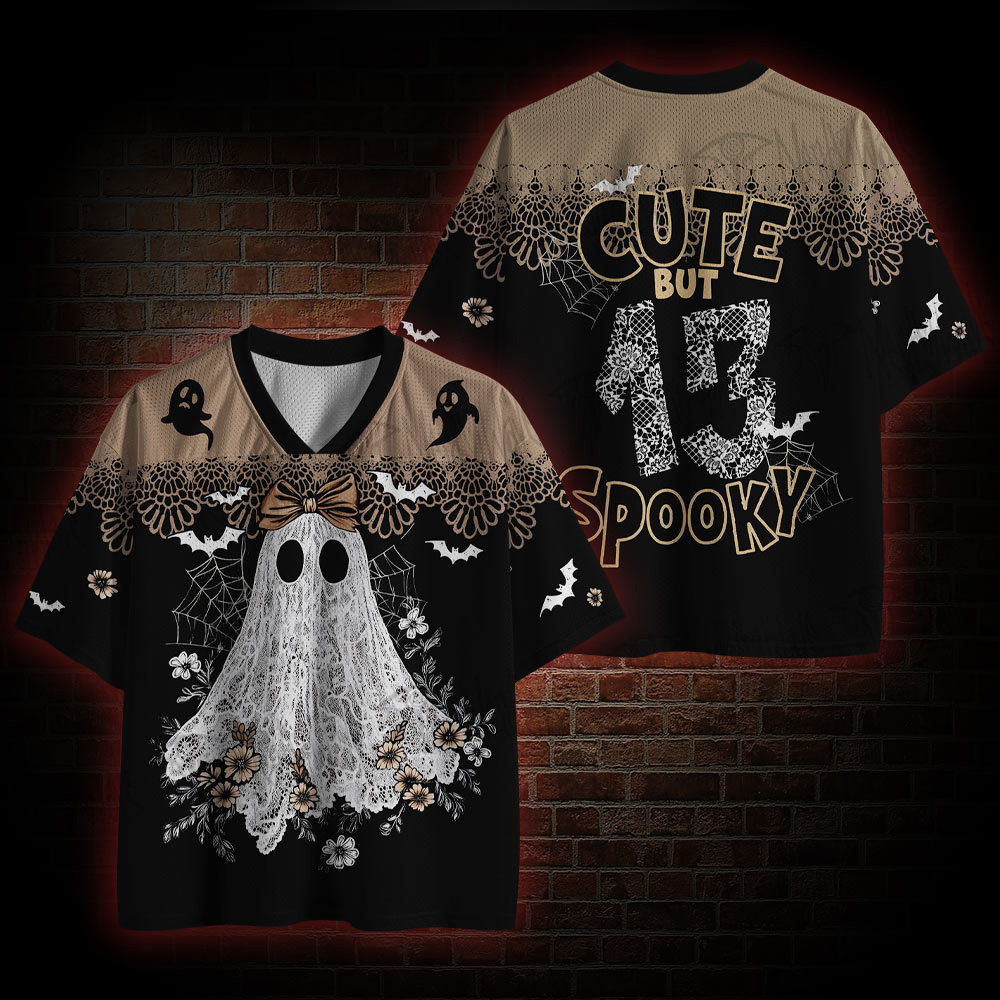 Cute But Spooky Mesh Jersey