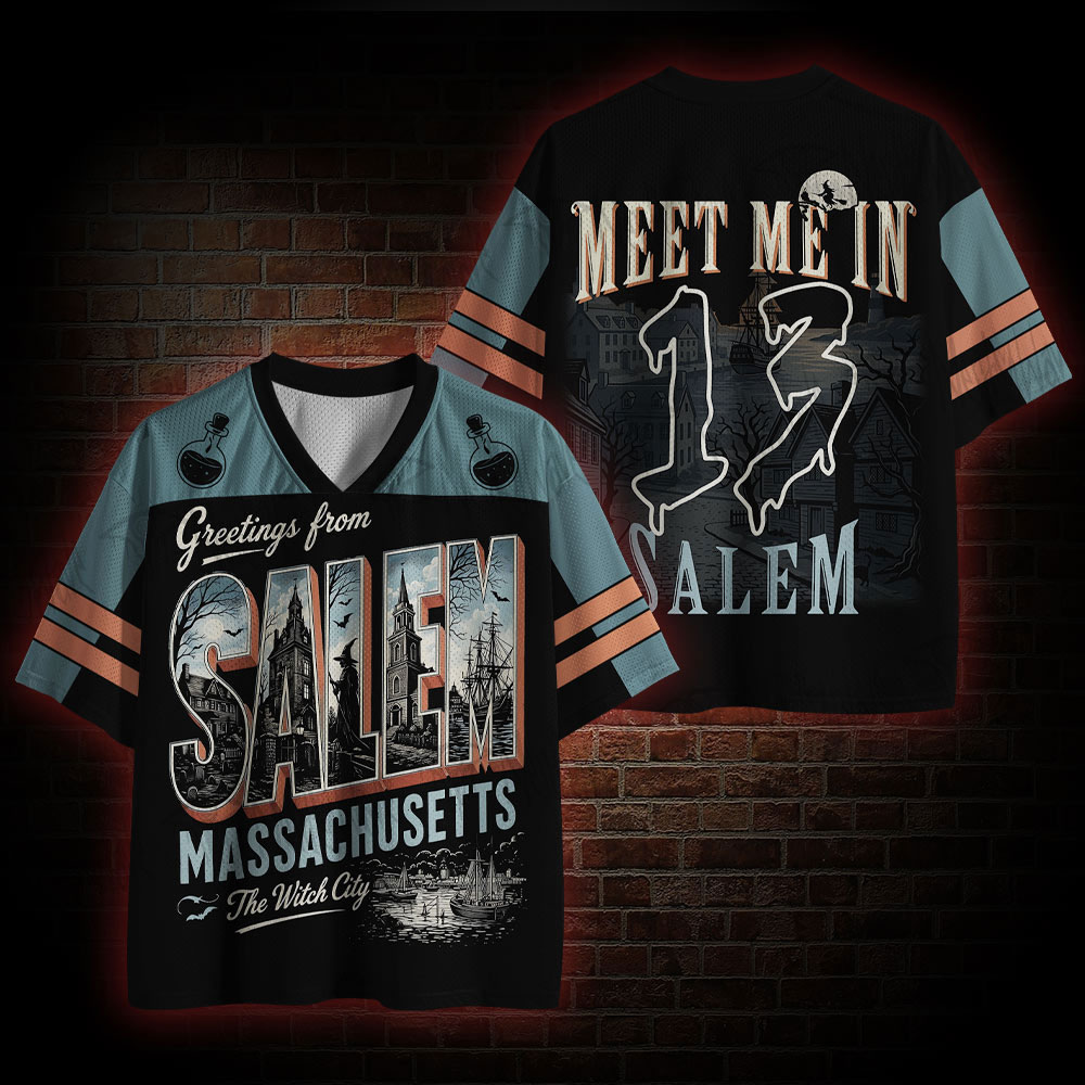 Meet Me In Salem Mesh Jersey