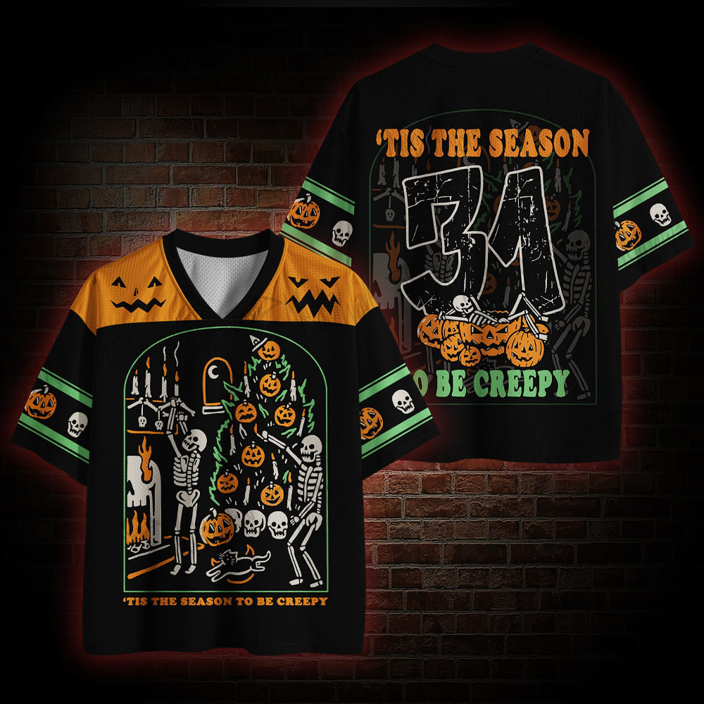 Tis The Season to be Creepy Mesh Jersey
