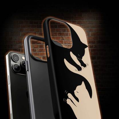 Abstract Art Yin Yang Kneading Cat Phone Case