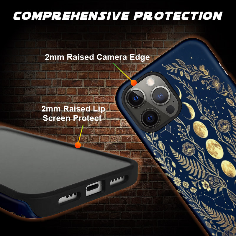 Celestial Moon Phase Phone Case