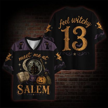 Meet Me At Salem Witch Mesh Jersey
