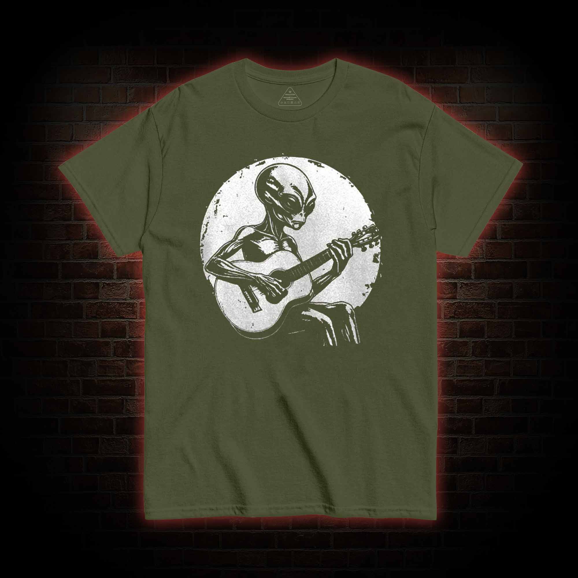 Vintage Funny Alien T-Shirt 