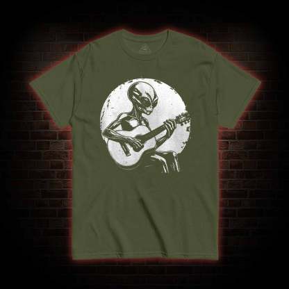 Vintage Funny Alien T-Shirt 