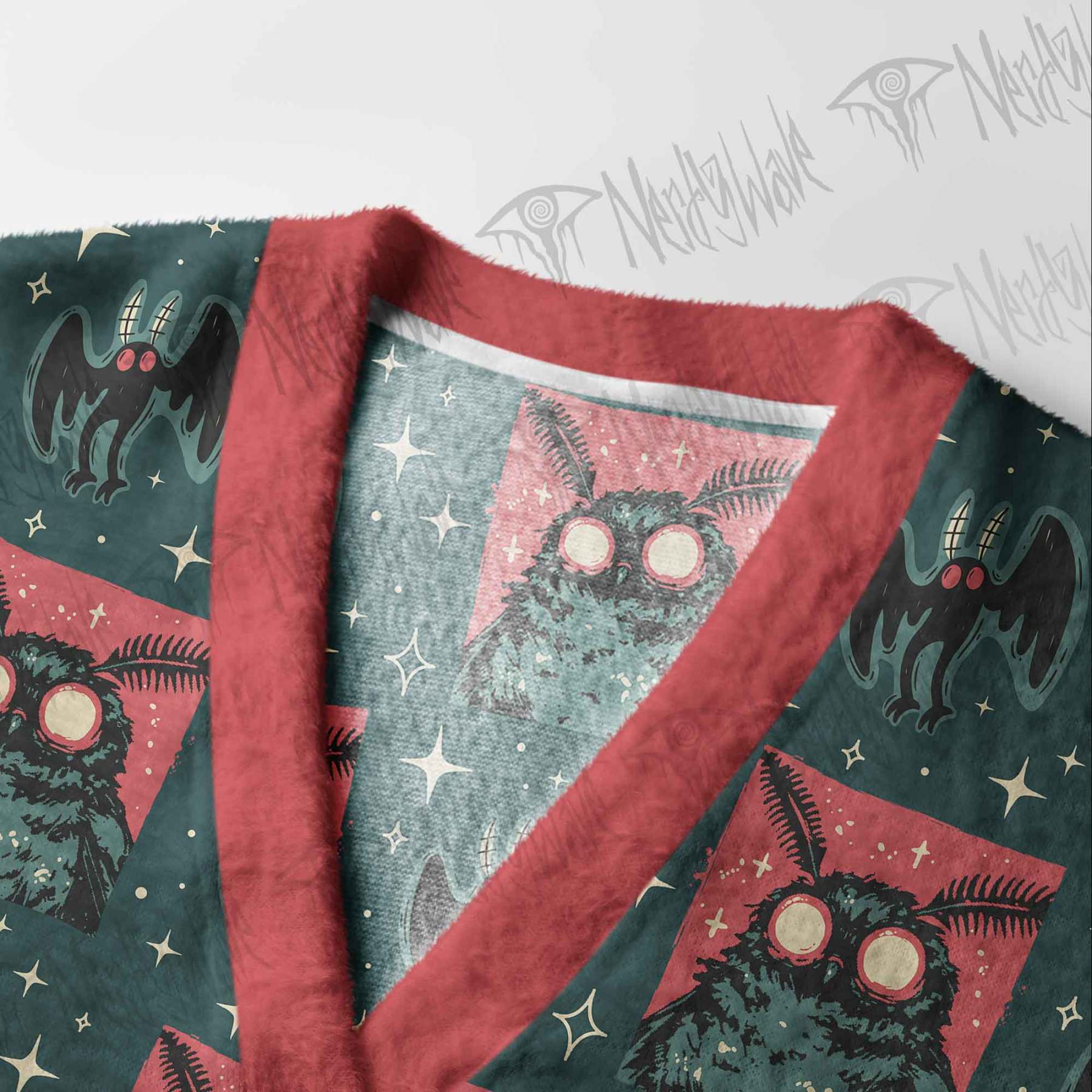 Mothman Cardigan Sweater