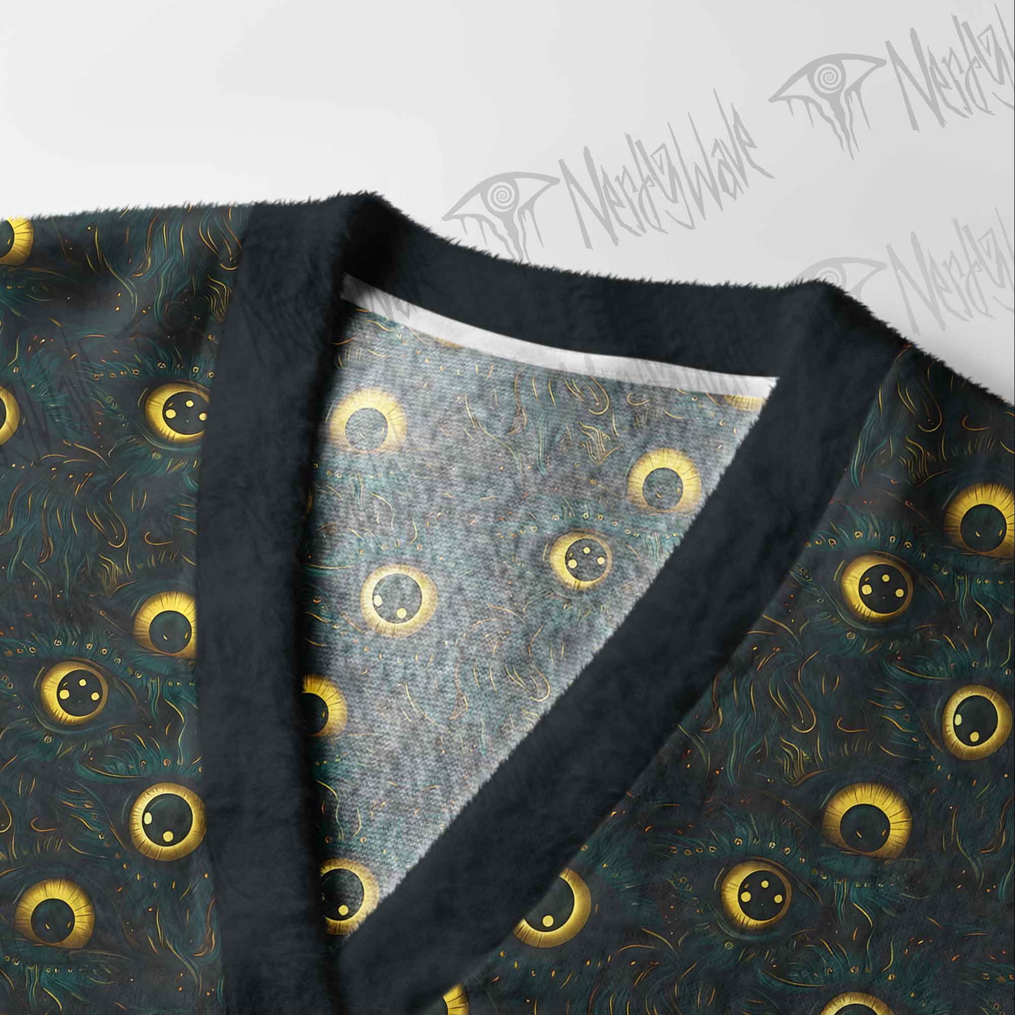 Eyes of the Deep Cardigan Sweater